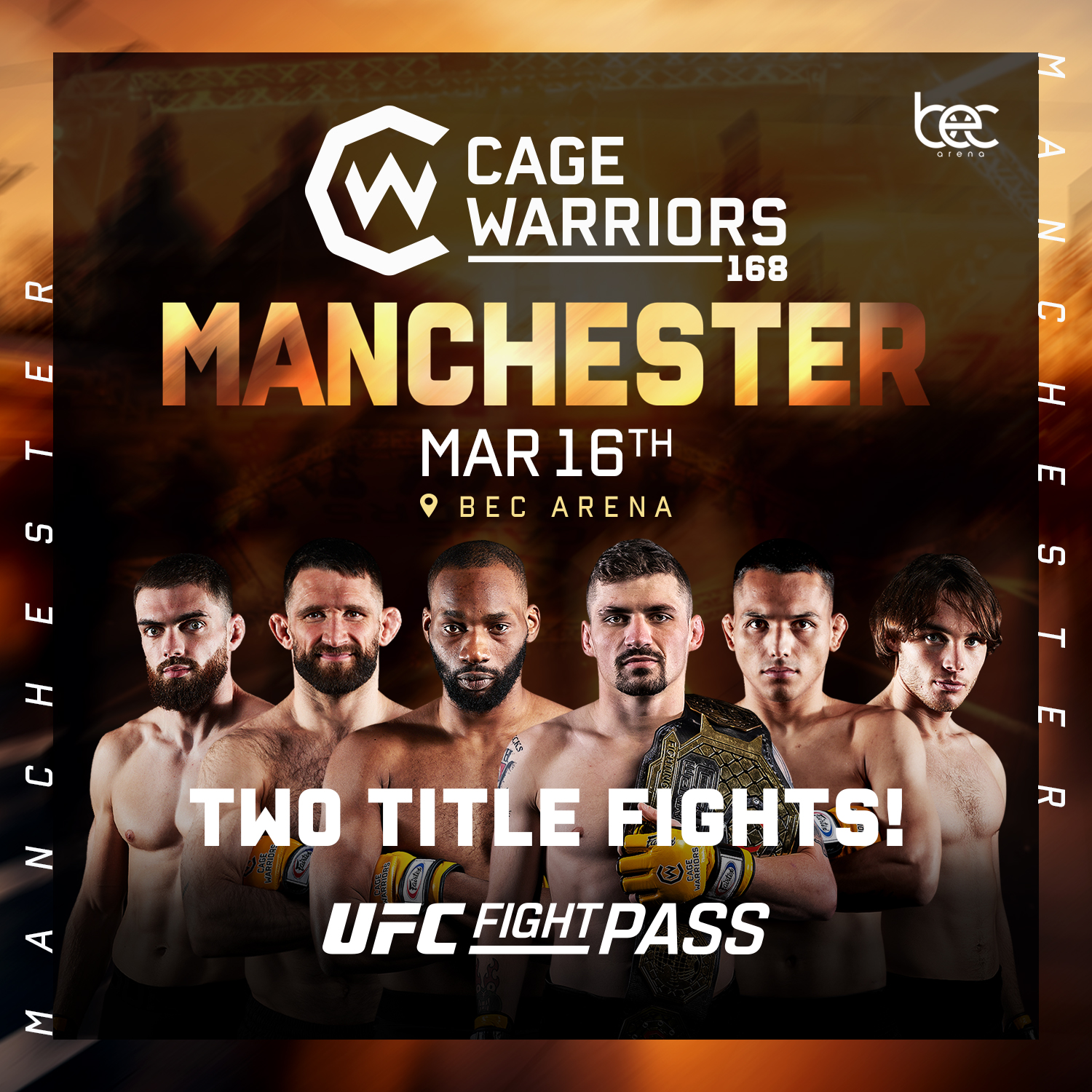 Cage Warriors 168: Fight Card Breakdown